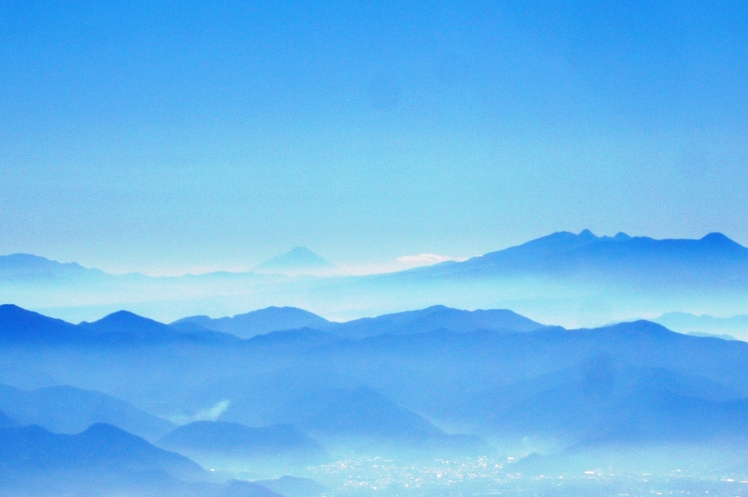 Mt.Fuzi,from top of the Iizuna