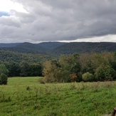 Fall coming, Mount Davis (New Hampshire)