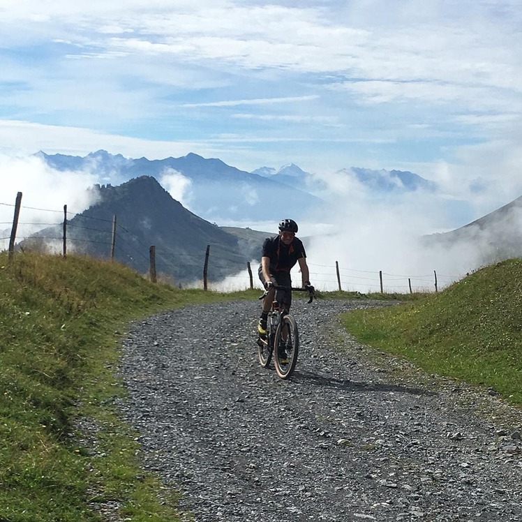 Route de La Soif, Mont Charvin (Aravis)