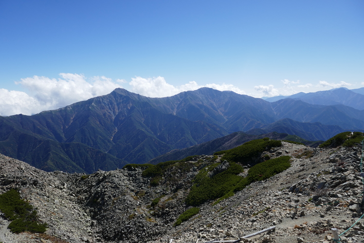 Main ridge of Japanese Northern Alps, Kita Dake