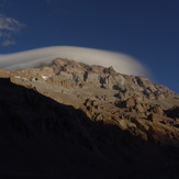 Summit from Plaza de Mulas, Aconcagua