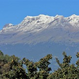 Iztaccihuatl from Amecameca 