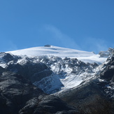 Haba Summit from near Base Camp Oct 2018, Haba Xue Shan or Haba Snow Mountain