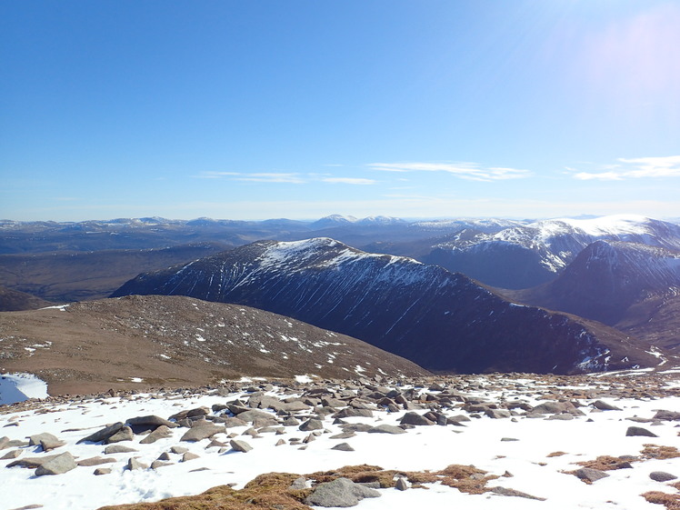 Taken from Beinn MacDuibh, Càrn a' Mhàim