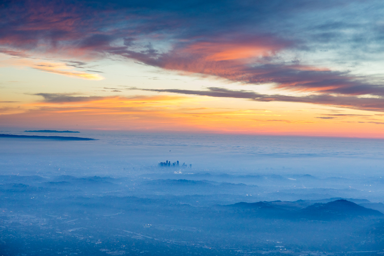 Downtown Los Angeles, Mount Lowe (California)