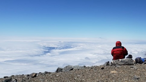 Vista al Este desde Cerro del Bolsón