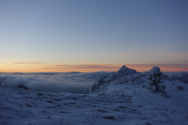 Pollino - December sunrise, Monte Pollino