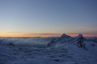 Pollino - December sunrise, Monte Pollino photo