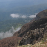Spring view of from the peak, Dorfak