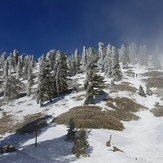 Final Ascent To Summit - Ski Hut Trail, Mount Baldy (San Gabriel Range)