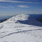 Baldy Summit looks out to West Baldy (summitted 12/8/18), Mount Baldy (San Gabriel Range)