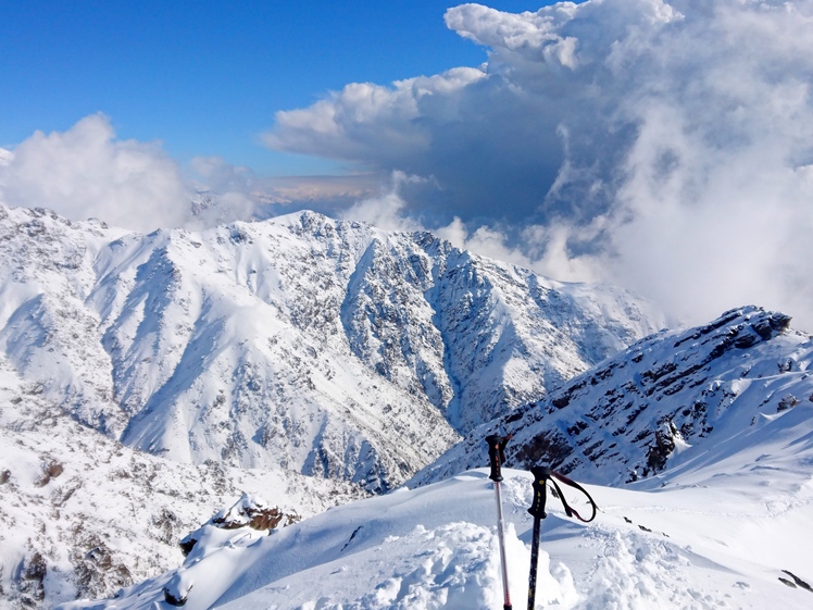 Doshakh peak in winter 2018-19