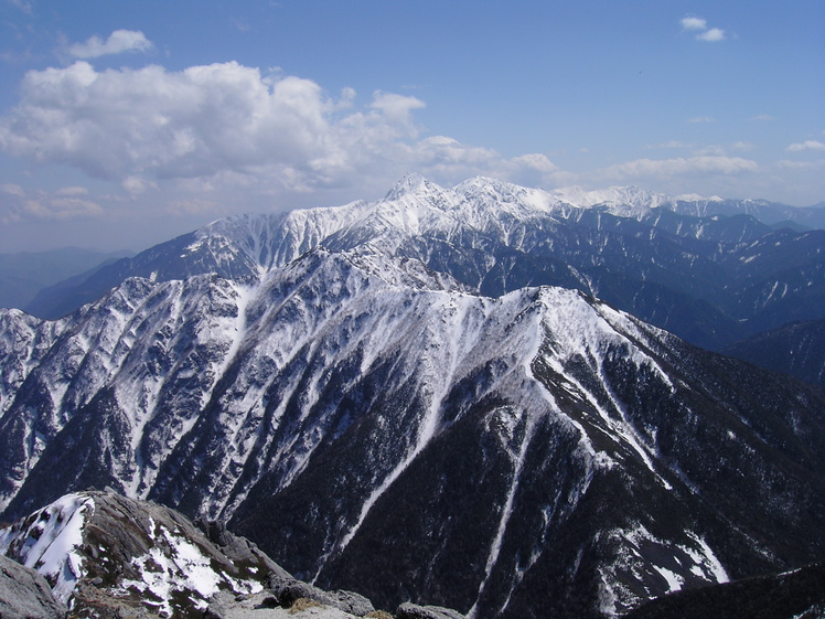 View of Kita dake from Kaikomagatake