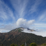 spritual clouds over Kashimayarigatake, Kashima Yarigatake