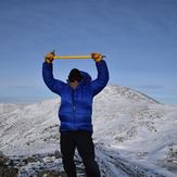 On Mt Monroe with Washington in Background, Mount Monroe