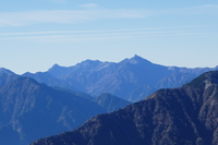 A view of Yarigatake taken from Jiigatake, Yarigadake photo