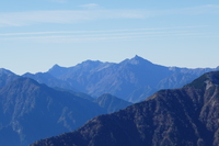 A view of Yarigatake taken from Jiigatake, Yarigadake photo