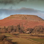 Crug Hywel at sunset