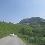 Approach to mountain Bobija with the Prisedo pass