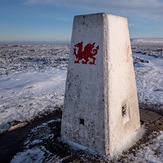 Dragon trig point, Hay Bluff