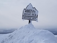 Summit in winter, Whiteface Mountain photo