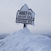 Summit in winter, Whiteface Mountain