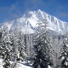 Fresh snow at Mt Jefferson