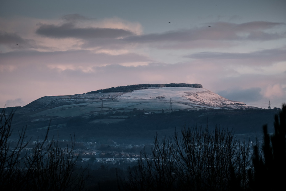 Mynydd Marchywel snow