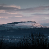 Mynydd Marchywel snow