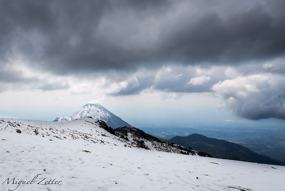 Volcan de fuego, Nevado de Colima