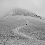 Heading towards Carnedd Daffyd, Carnedd Dafydd