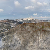 Garth Mountain - February snow, Garth Mountain, Mynydd y Garth