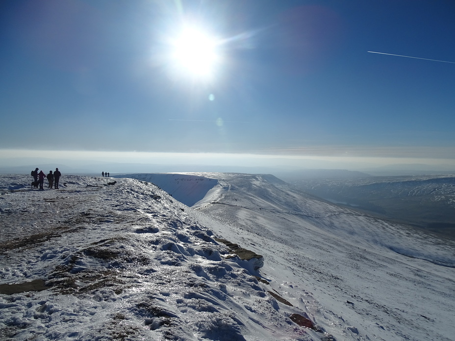 Pen Y Fan Ridge looking South 