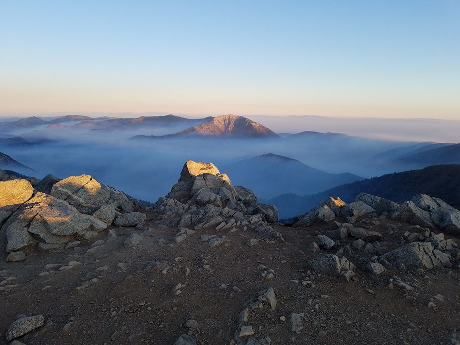 Baldy Summit Sunrise, Mount Baldy (San Gabriel Range)