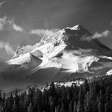 Clouds on the Mountain, Mount Hood