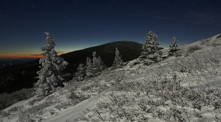 Twilight at Roan Mountain, Roan High Knob