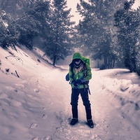 San Gabriel Peak Winter Hike photo