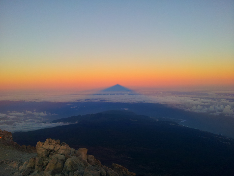 Sunrise on the top, Pico de Teide