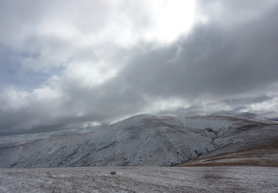 Great Dodd with light snow