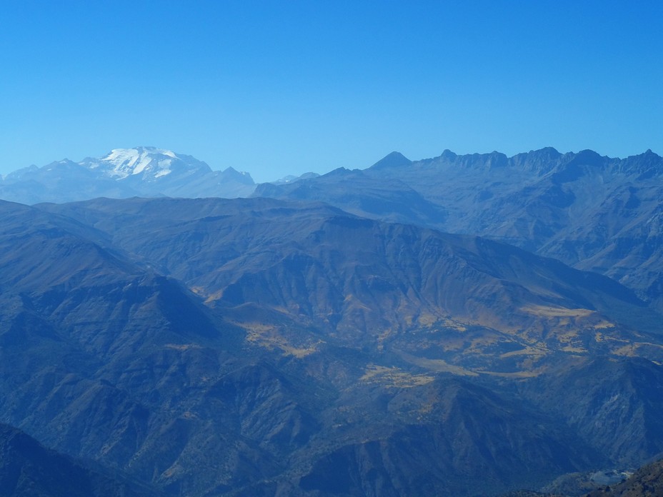 El Plomo desde Cerro La Cruz, Lagunillas