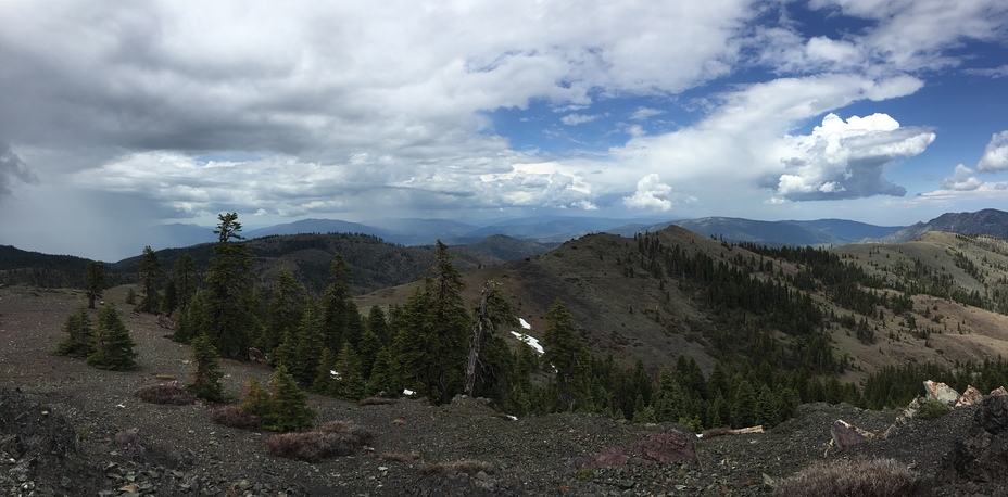 From the summit of Snow Mt. East, Snow Mountain East