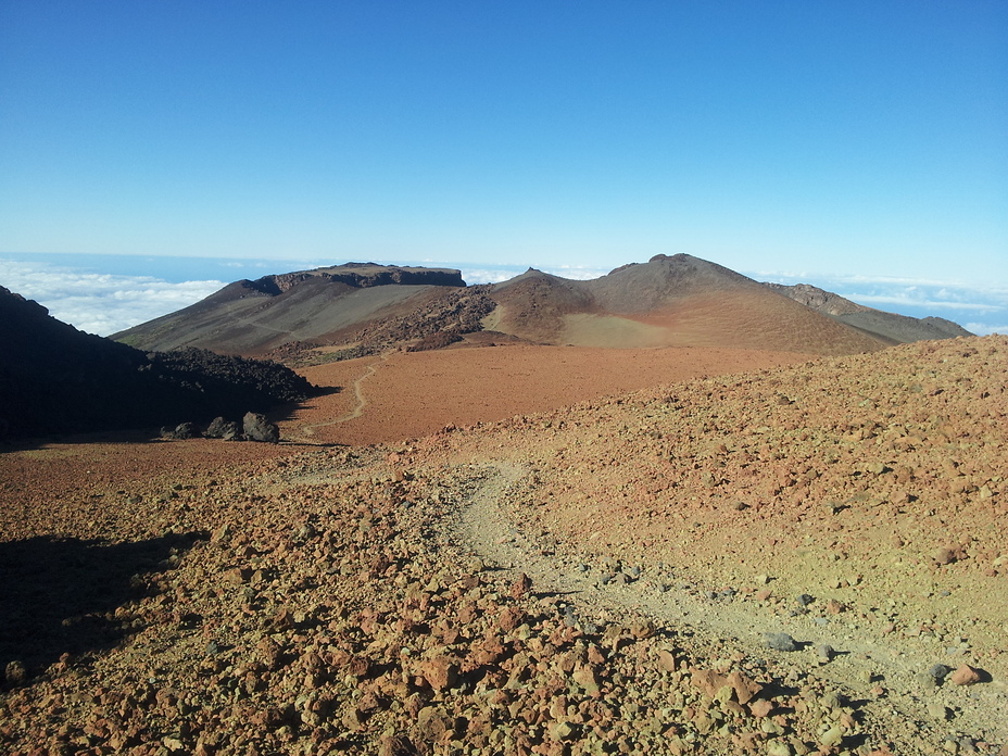 View of the Pico Viejo, Pico Vejo