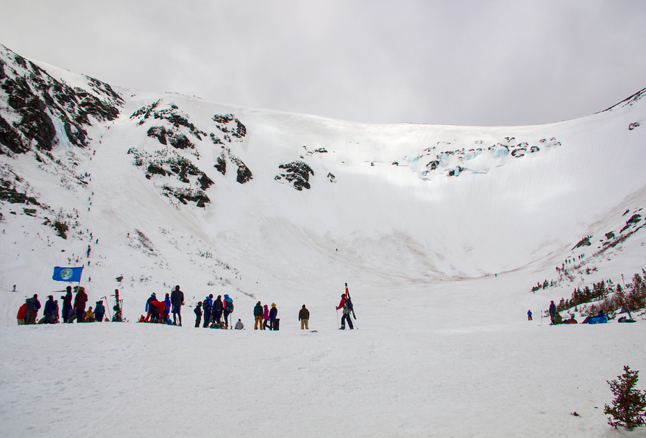 Spring at Tuckerman, Tuckerman Ravine