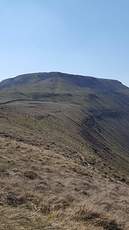 Plateau summit of Ingleborough from Simon Fell photo