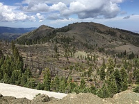 Snow Mountain East from Snow Mt. West photo