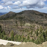 Snow Mountain East from Snow Mt. West