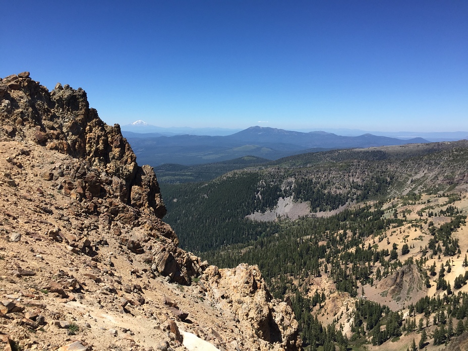 Shasta from Mt. Tehama, Mount Tehama