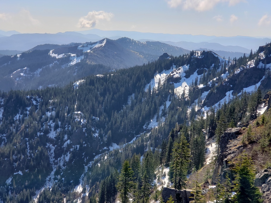 Southwest view from Silver Star Mtn, Silver Star Mountain (Skamania County, Washington)
