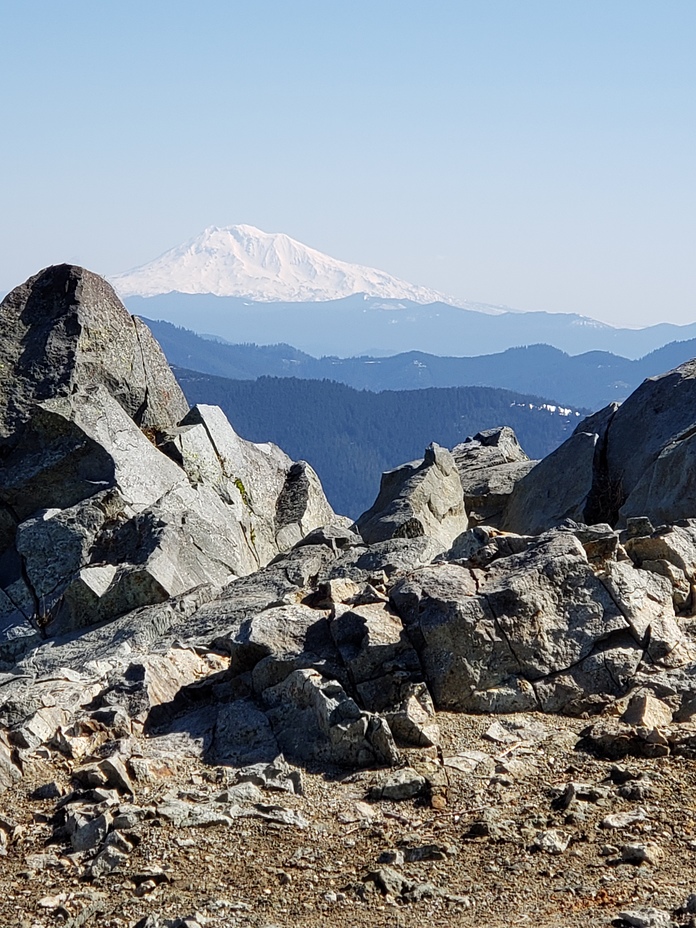 Mt. Saint Helen's as seen from Silver Star mtn, Silver Star Mountain (Skamania County, Washington)