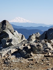 Mt. Saint Helen's as seen from Silver Star mtn, Silver Star Mountain (Skamania County, Washington) photo